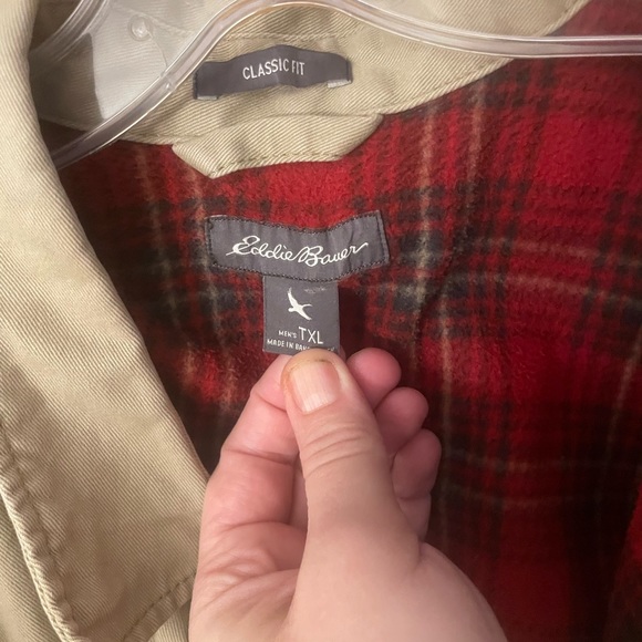 Mens spring/fall button up jacket - Picture 4 of 5